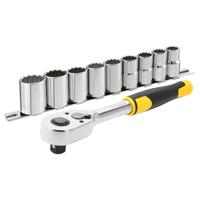 Stanley handgereedschap Ratelset 1/2" 72t 10 delig - STMT82671-0 - STMT82671-0 - thumbnail