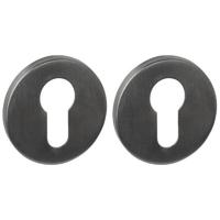 Intersteel Set van 2 cilinderrozettenTira rond zwart Ø 52mm - 1323.102087 - thumbnail