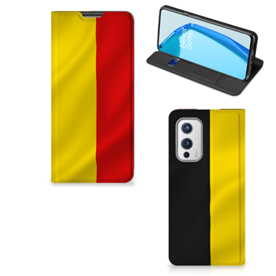OnePlus 9 | Standcase | Belgische Vlag OnePlus 9 | Standcase | Belgische Vlag
