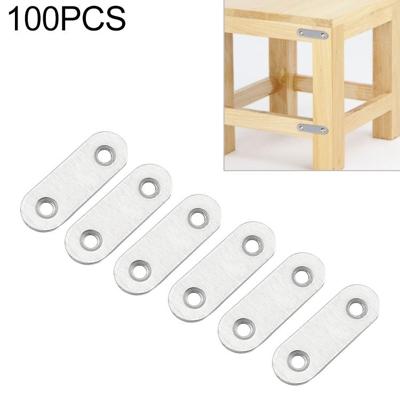 100 stuks roestvrijstaal verbindings code recht verbindingsstuk aantal: 2