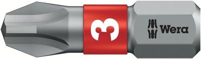 Wera 851/1 BTZ Bits Phillips, PH 3 x 25 mm - 1 stuk(s) - 05056424001