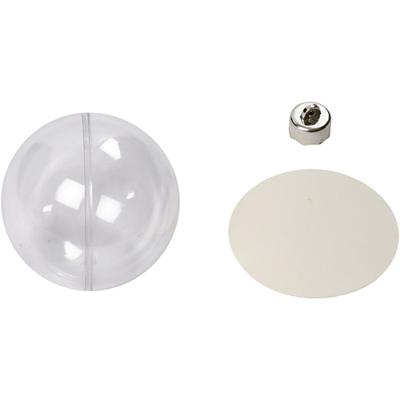 Creativ Company decoratie kerstballen tweedelig, 5st. Creativ Company decoratie kerstballen tweedelig, 5st.