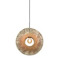 GOOD&MOJO Hanglamp 'Kalimantan' Small, Bamboe, kleur Naturel - thumbnail