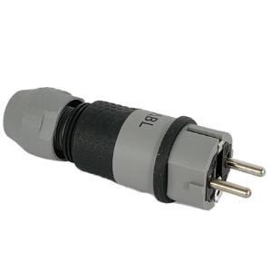 Enzo Randaarde stekker RUBBER ABL slagvast - 6141190