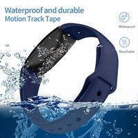 Fitbit Inspire 1 / HR / Ace 2 siliconen bandje - Maat: Large - Blauw - thumbnail