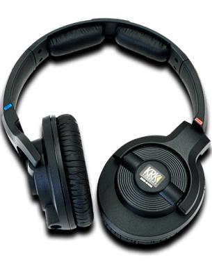 KRK KNS 6400 hoofdtelefoon/headset Hoofdtelefoons Hoofdband Zwart