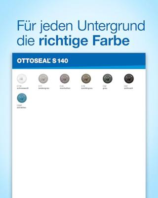 Ottoseal S140 Hotel en Spa silicone 310ml - Zijdegrijs C77 Ottoseal S140 Hotel en Spa silicone 310ml - Zijdegrijs C77