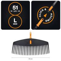 Fiskars OneClick Bladhark | Maat L - 1080673 - thumbnail