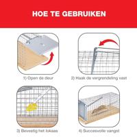 Swissinno Rat Classic Niet dodelijke val 1 stuk(s) - thumbnail