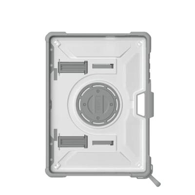 Urban Armor Gear Plasma Healthcare Handstrap & Kickstand Case Back cover Wit, Grijs Tabletcover