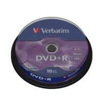 DVD+R Verbatim DVD+R Matt Silver 4.7 GB 16x 10 pcs - thumbnail