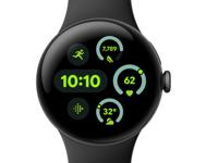 Smartwatch Google Zwart 1,2" - thumbnail