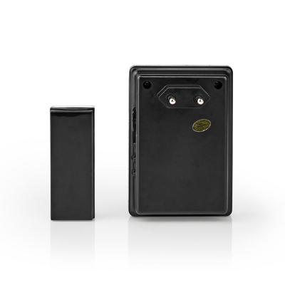 Nedis Draadloze Deurbelsetvoeding | 80 dB | 300 m | IP44 | Zwart | 1 stuks - DOORB223CBK DOORB223CBK