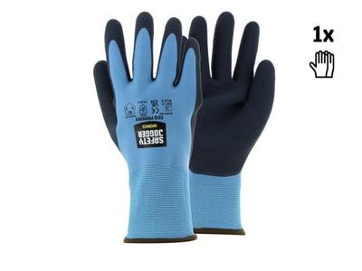 Safety Jogger De alles-in-één veiligheidshandschoenen met een dubbele latexcoating | Blauw | Maat 10 - SW1504100