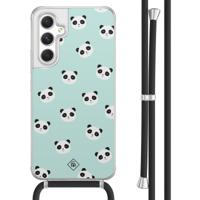 Samsung Galaxy A54 hoesje met koord - Panda print - thumbnail