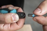 Wolfcraft Handschroevendraaier | Met bitopname | Kort | 76 mm | 1 stuk - 1239000 - thumbnail