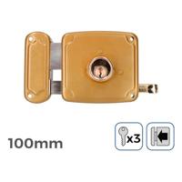 Slot EDM 85266 Staal 100 x 94 mm Plaatsen over - thumbnail