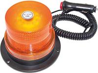 Berger & Schröter 20200 Zwaailicht 12 V, 24 V werkt op boordnet Magneetbevestiging, Schroefmontage Oranje - thumbnail