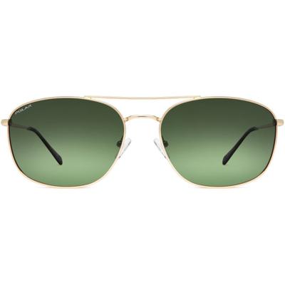 Polar zonnebril Aviator 673 gepolariseerd Cat. 4 groen/goud Polar zonnebril Aviator 673 gepolariseerd Cat. 4 groen/goud