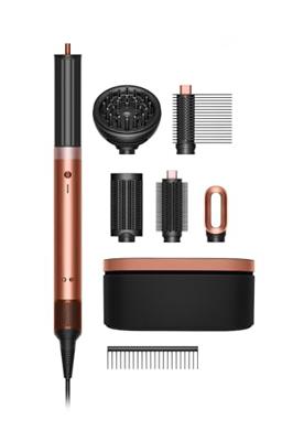 Dyson Airwrap Co-anda 2x Curly & Coily Amber Silk - Pink Champagne