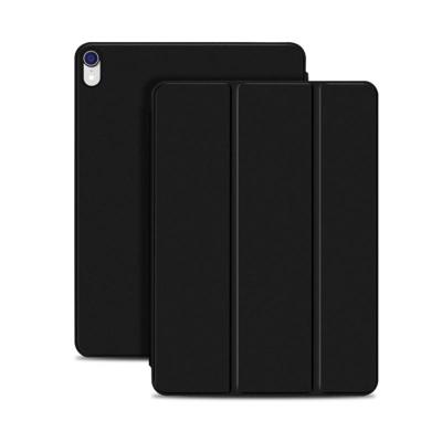 Horizontale Flip Ultra-thin Double-sided Clip magnetische PU lederen Case voor iPad Pro 11 inch (2018) met drie-vouwen houder & slaap / Wake-up funct