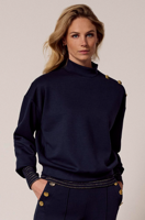 Tramontana Technical Sweat Jumper | Midnight - thumbnail