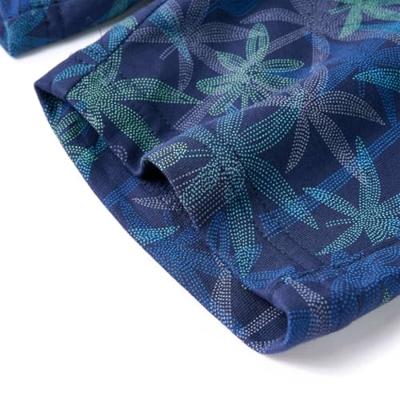 Kindershorts met trekkoord 116 marineblauw