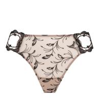 Lise Charmel Lingerie Follement string/tanga nude/zwart ACH0045 - thumbnail