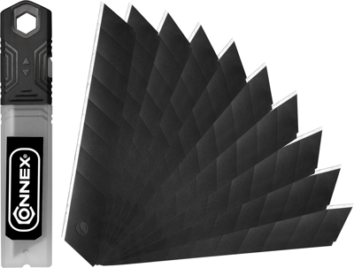 Connex Afbreekmesjes 18Mm Black Edition 10 - COXB897921 Connex Afbreekmesjes 18Mm Black Edition 10 - COXB897921