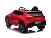 Aston Martin 12V elektrische kinderauto met rubberen banden, leren zitje en meer! - thumbnail