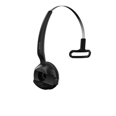 EPOS 1000998 On Ear headset Telefoon DECT Mono Zwart Noise Cancelling Microfoon uitschakelbaar (mute)