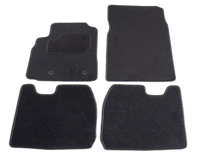 Automatten op maat - zwart stof - Toyota Yaris 1999-2005 3-deurs