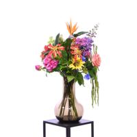 Handgebonden Kunstboeket Sienna Valencia Kleurrijk - thumbnail