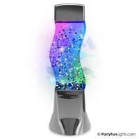PartyFun Lights Tafellamp glitter led colour changing - thumbnail
