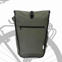 Fietstas voor Bagagedrager 20 L Olijfgroen 34x16x59 cm - thumbnail