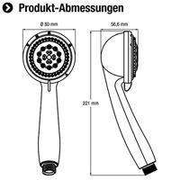 Cornat Handdouche Arielli New 4S Ch - TECB3478 - thumbnail