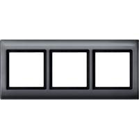 Merten 400314 Afdekking Frame AquaDesign Antraciet 1 stuk(s) - thumbnail