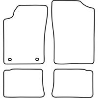 Automatten passend voor Peugeot 306 excl. Cabrio 1993-2003 TMPE502 - thumbnail