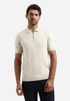 No- Excess Pullover Short Sleeve Polo Zip Melange 31220291sn Trui Korte Mouw 045 Desert - thumbnail