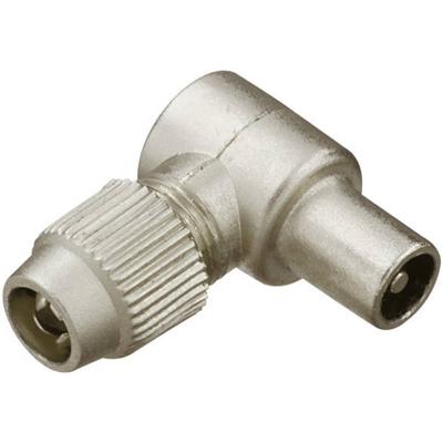 Renkforce Coax-haakse stekker metaal Kabeldiameter: 7 mm