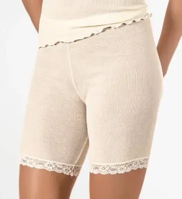 Dames Merino Wollen boxershort - Radler - Warme dames onderbroek lange pijpjes