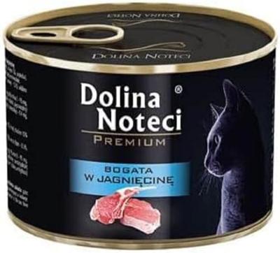 Dolina Noteci Premium rijk aan lam - nat kattenvoer - 185g