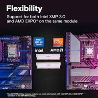 Crucial CP2K16G64C38U5W Werkgeheugenmodule voor PC DDR5 32 GB 2 x 16 GB 6400 MHz 288-pins DIMM CP2K16G64C38U5W - thumbnail