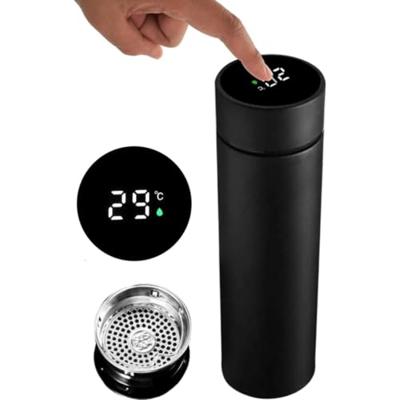 Thermosfles met graden display - Diverse kleuren