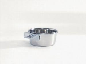 Rvs coop cups met houder en schroefdraad - 15 cm