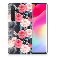 Xiaomi Mi Note 10 Lite | TPU Case | Butterfly Roses - thumbnail