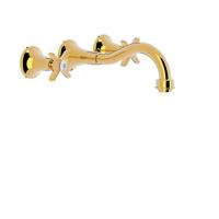 Wastafelmengkraan Tres Clasic Inbouw Kruisgreep Goud Tres - thumbnail
