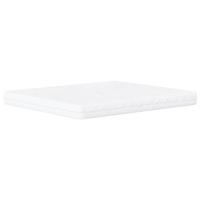 Bed met matras kunstleer grijs 160x200 cm - thumbnail