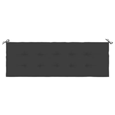 VidaXL Tuinbankkussen 150x50x4 cm oxford stof zwart VidaXL Tuinbankkussen 150x50x4 cm oxford stof zwart