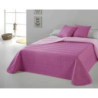 Sprei Hosteline VEGAS Fuchsia Mauve Bed van 180 (3 Onderdelen) - thumbnail